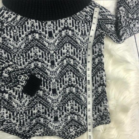 Abercrombie Sweater wool SZ XS Black Turtleneck - Picture 6 of 6
